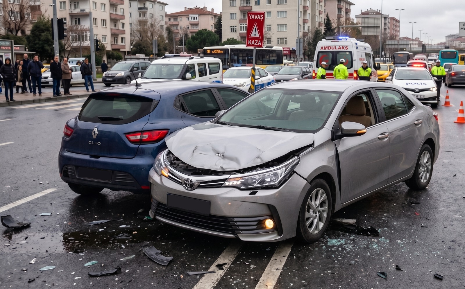 Ön hasarlı kazalı araç alımı